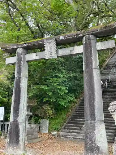 千栗八幡宮の鳥居