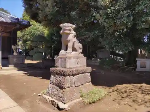 伏木香取神社の狛犬