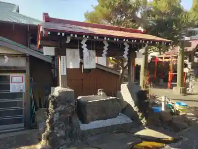 子之神社の手水舎