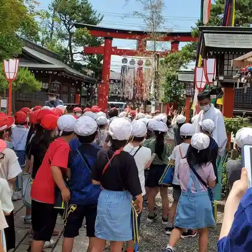 五泉八幡宮の鳥居