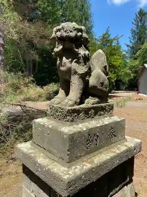 足寄神社の狛犬