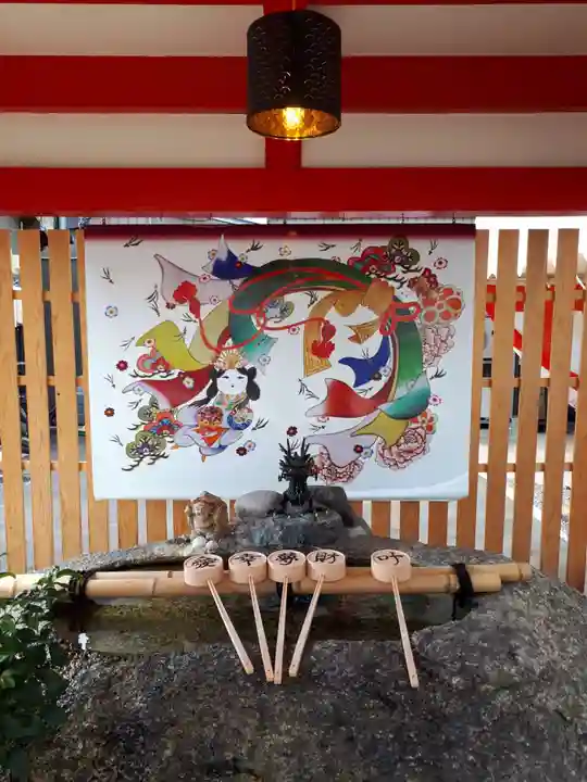 別小江神社の手水舎