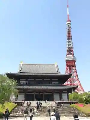 増上寺の本殿・本堂
