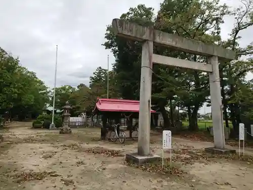 坂手神社の鳥居