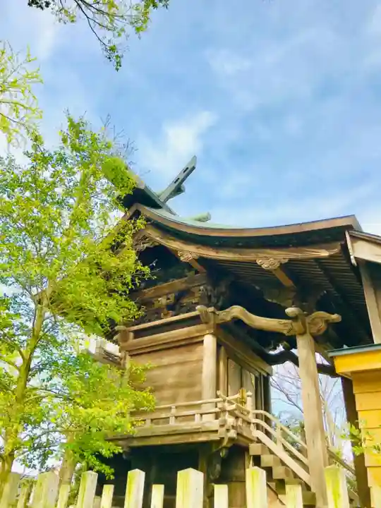 千勝神社の本殿・本堂