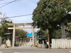 白鳥神社の鳥居