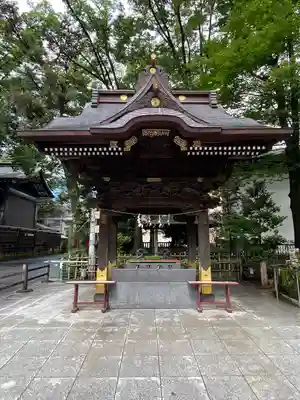 大國魂神社の手水舎