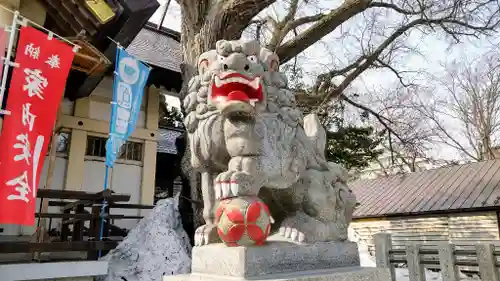 豊平神社の狛犬