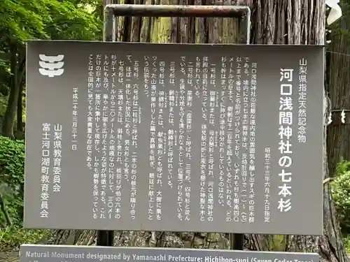 河口浅間神社の歴史