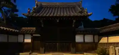 萬福寺の山門・神門