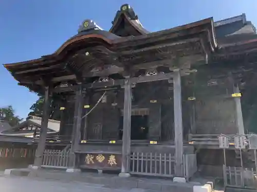 高良大社の本殿・本堂