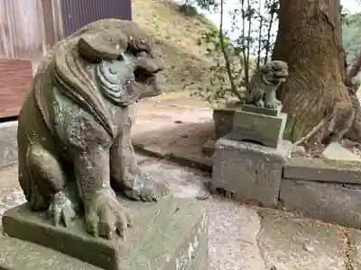 熊野神社の狛犬