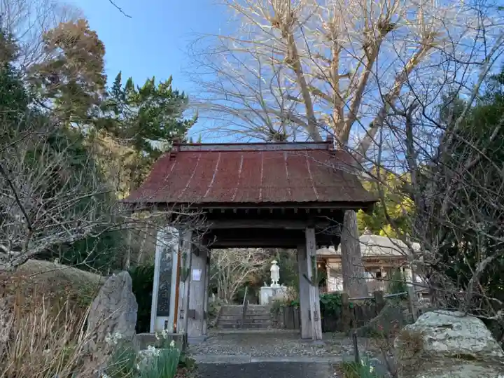 安房高野山妙音院の山門・神門