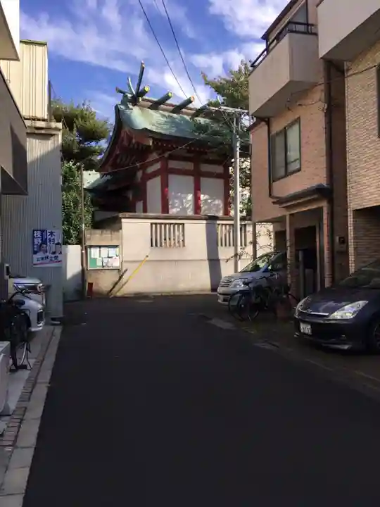 長浦神社の本殿・本堂