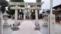 川越八幡宮の鳥居