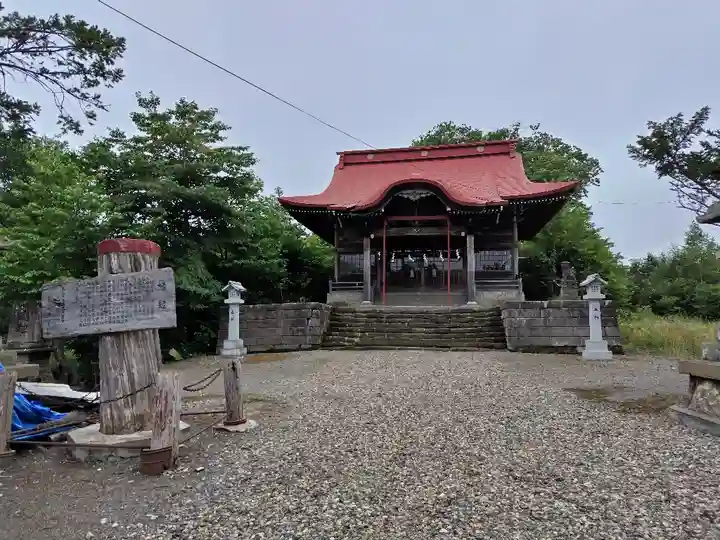 丸瀬布神社の本殿・本堂