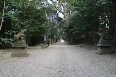 廣瀬大社の狛犬