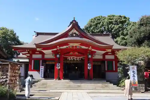 品川神社の本殿・本堂