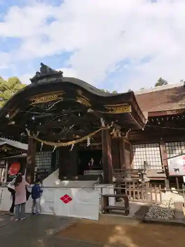 武田神社の本殿・本堂