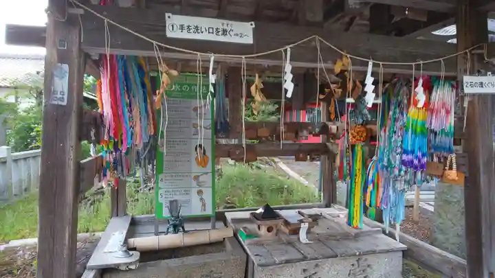 稗田野神社(薭田野神社)の手水舎