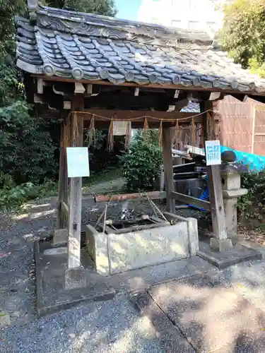 日吉神社の手水