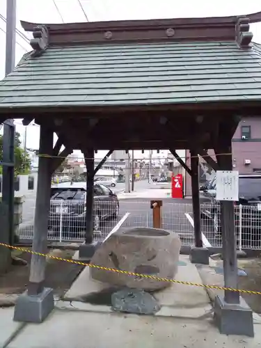 阿邪訶根神社の手水