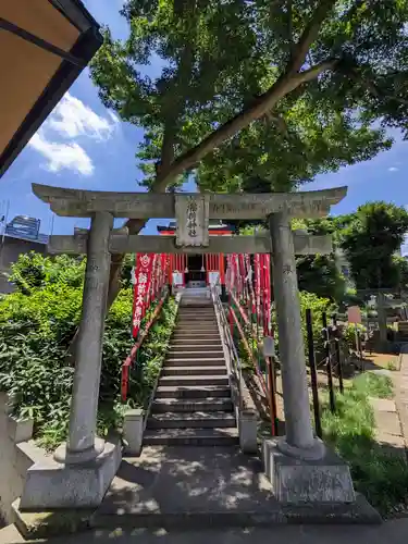 西台天祖神社の鳥居