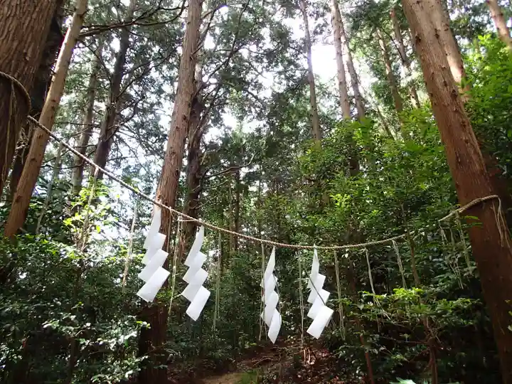 太平山神社の自然