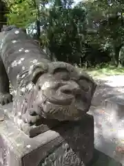 千栗八幡宮の狛犬