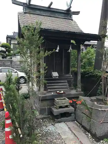 肥後打越水神社の本殿