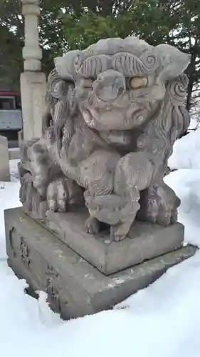 菜洗神社の狛犬