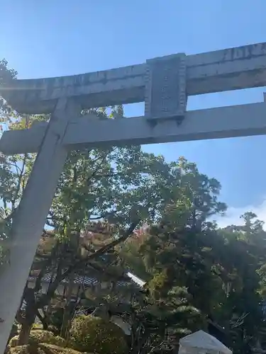 美具久留御魂神社の鳥居