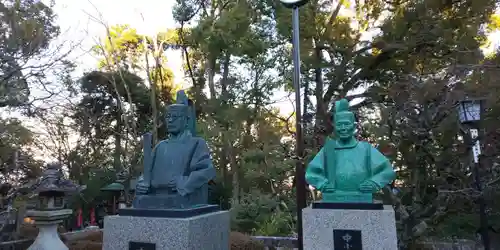 長岡天満宮の像