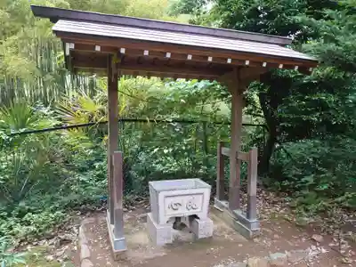 大戸里神社の手水舎