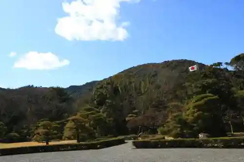 伊勢神宮内宮（皇大神宮）の自然