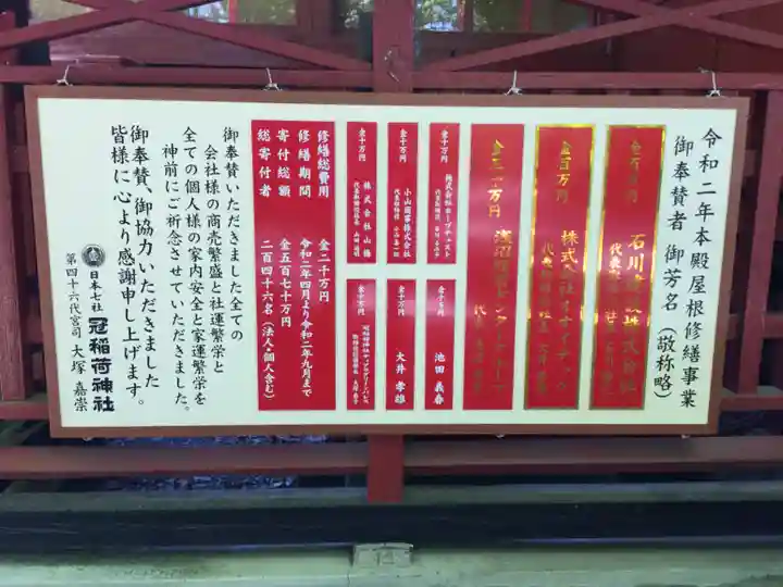 冠稲荷神社のその他建物