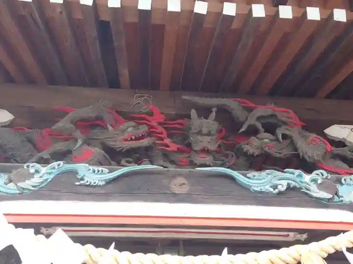 龍ケ崎八坂神社の芸術
