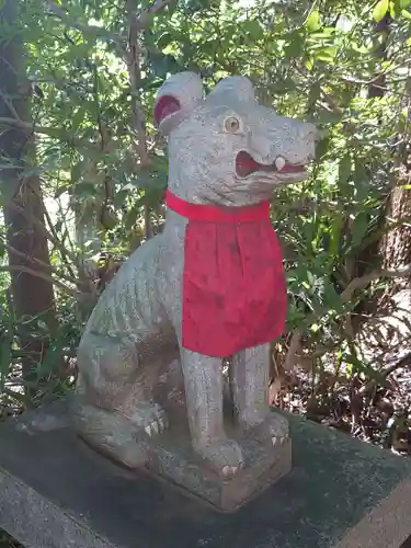 西堀 氷川神社の狛犬