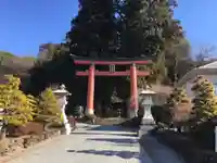 河口浅間神社の鳥居