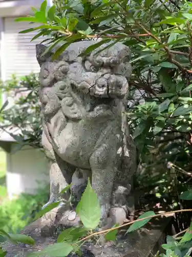 雷神社の狛犬