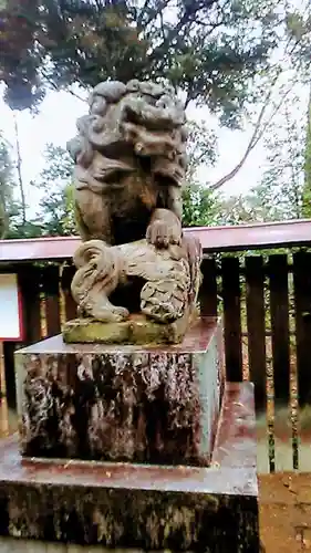 蒲生神社の狛犬