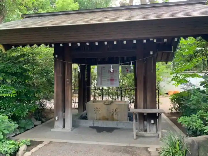 阿佐ヶ谷神明宮の手水舎