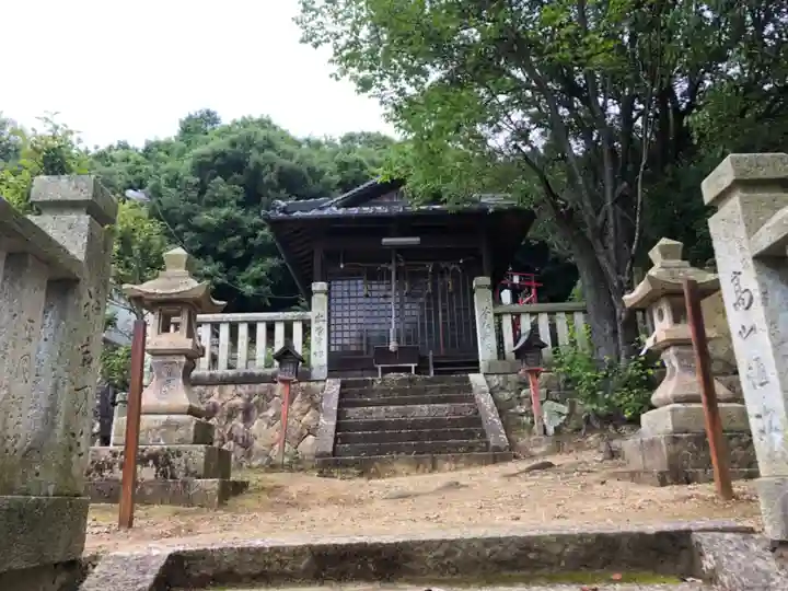 神吉八幡神社の本殿・本堂