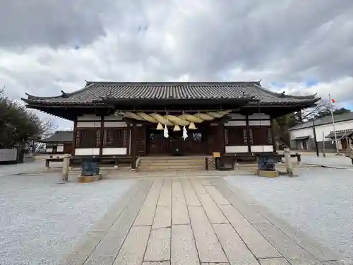 阿智神社の本殿・本堂