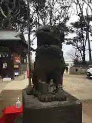 堀出神社の狛犬