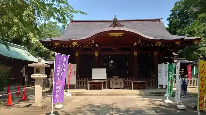 渋谷氷川神社の本殿・本堂