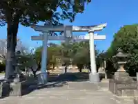 上里菅原神社の鳥居