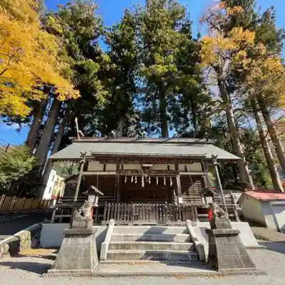 奥氷川神社の本殿・本堂