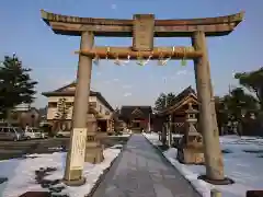 國神神社の鳥居