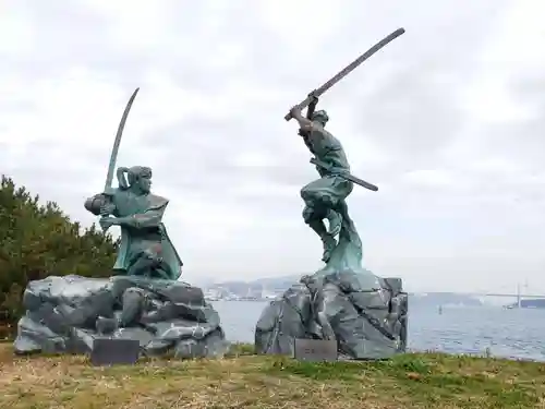 舟島神社の周辺